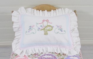 doll bed pillow and pillow sham