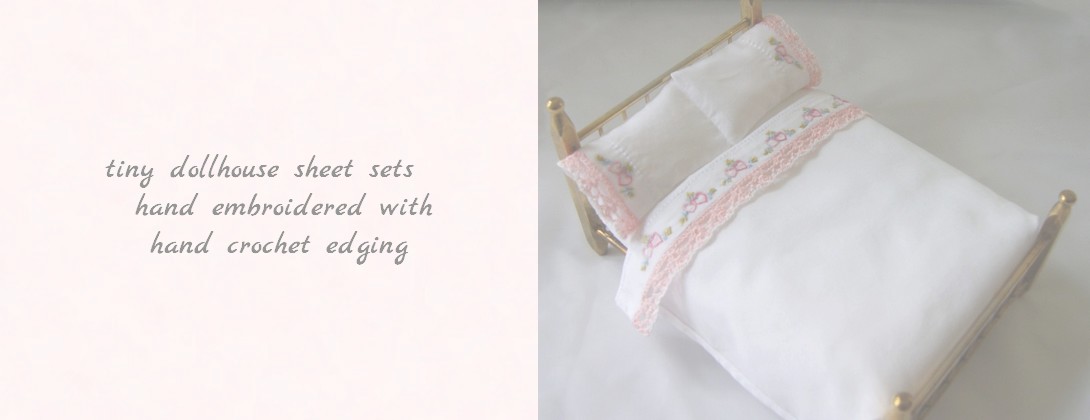 dollhouse linens and more